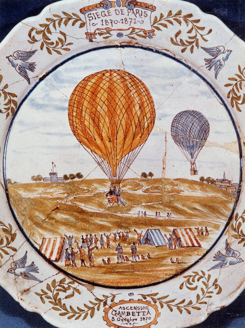 El ascenso de Gambetta, 3 de octubre de French School