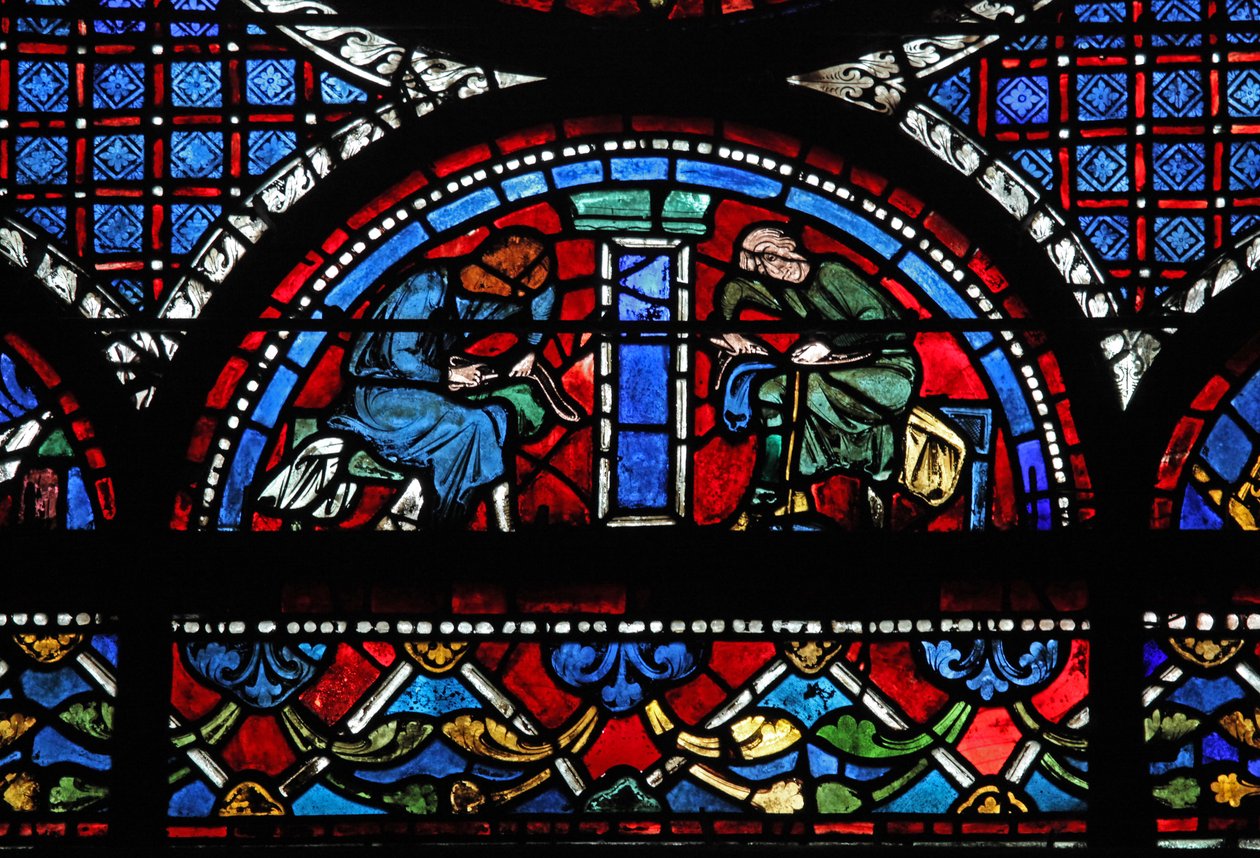 La ventana del Buen Samaritano: los donantes - zapateros de French School