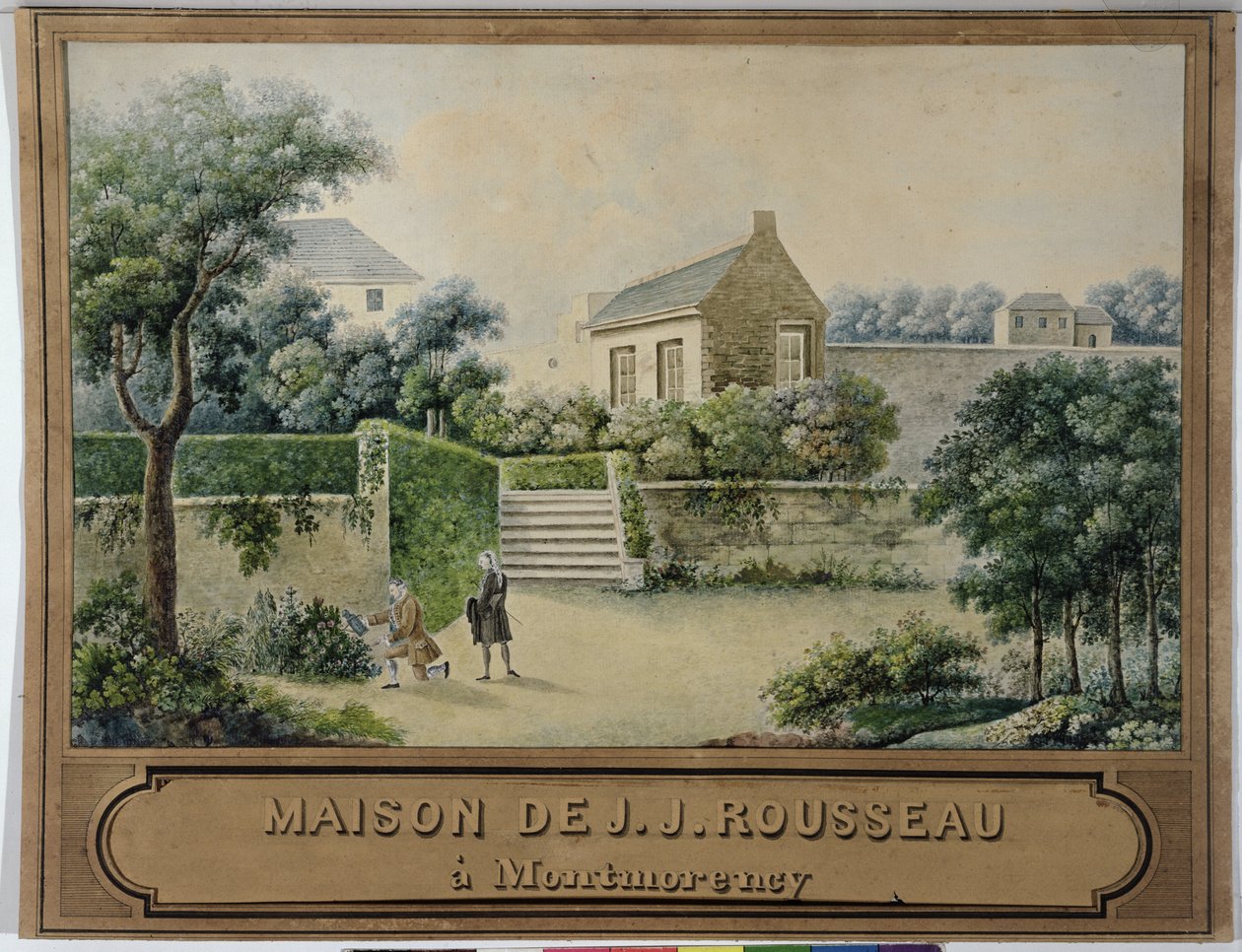 La Ermita en Montmorency de French School