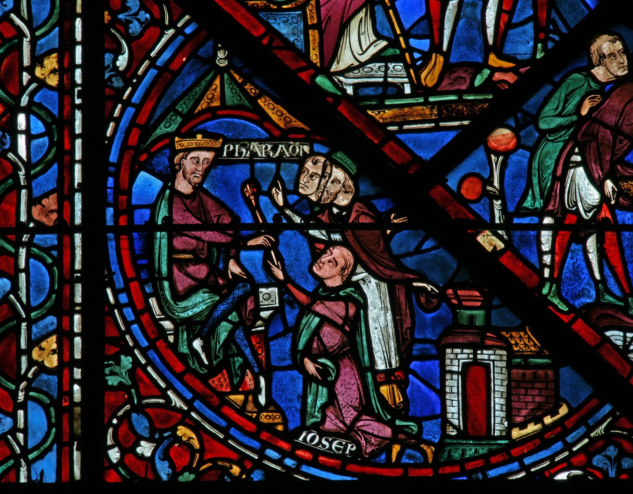 La ventana de José: José explica el sueño del faraón de French School