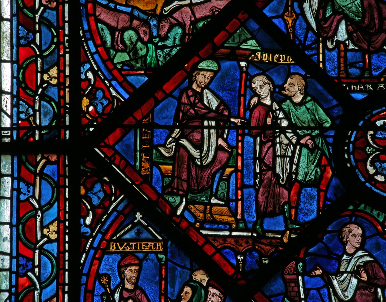 La ventana de José: Potifar ordena que José sea encarcelado de French School