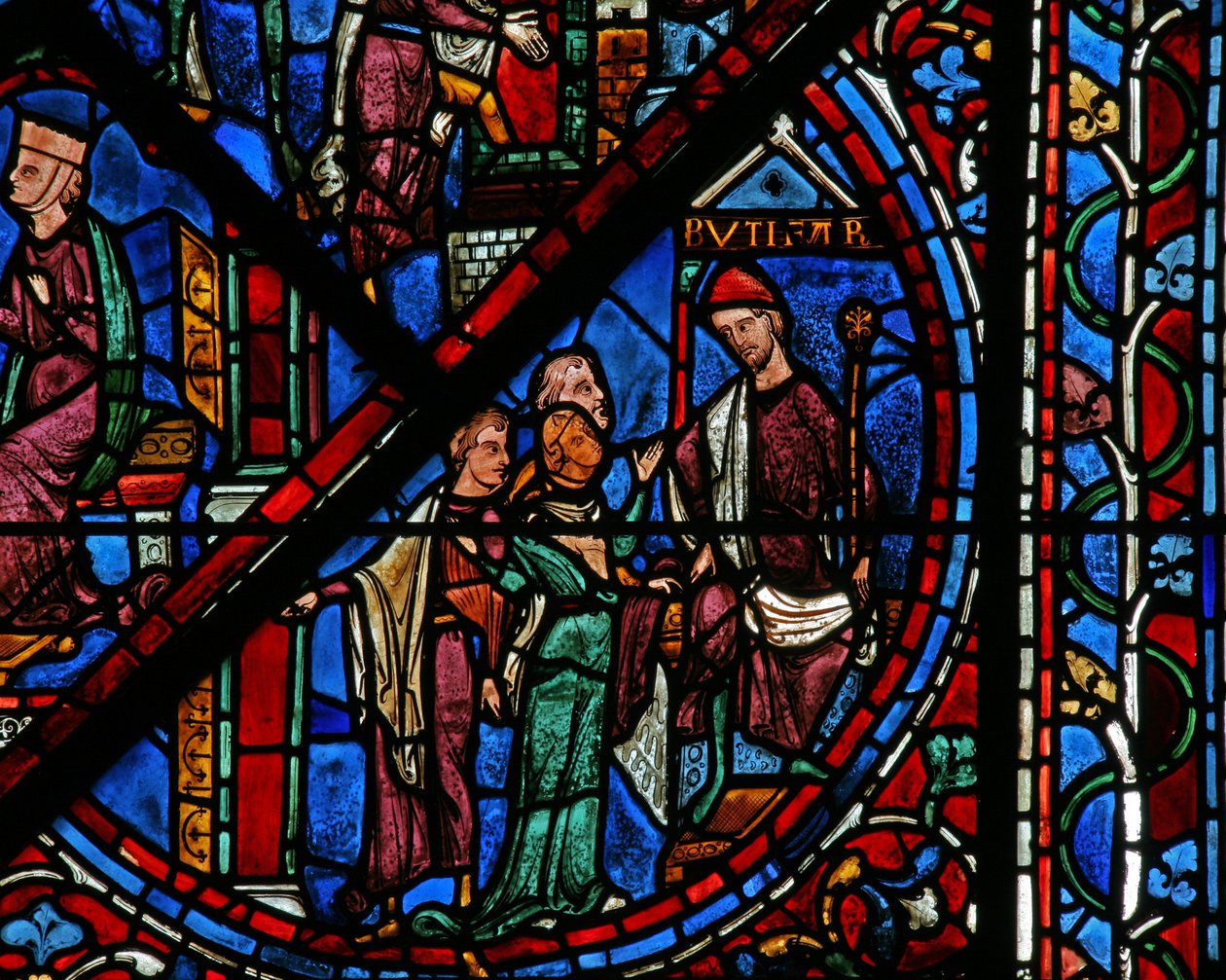 La ventana de José: La esposa de Potifar denuncia a José ante su esposo frente a testigos de French School