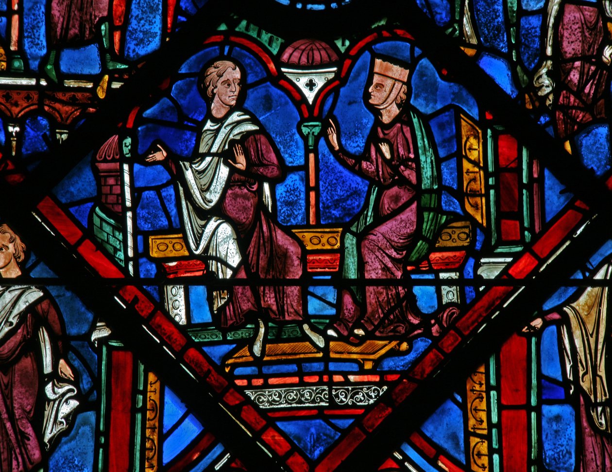 La ventana de José: La esposa de Potifar intenta seducir a José de French School