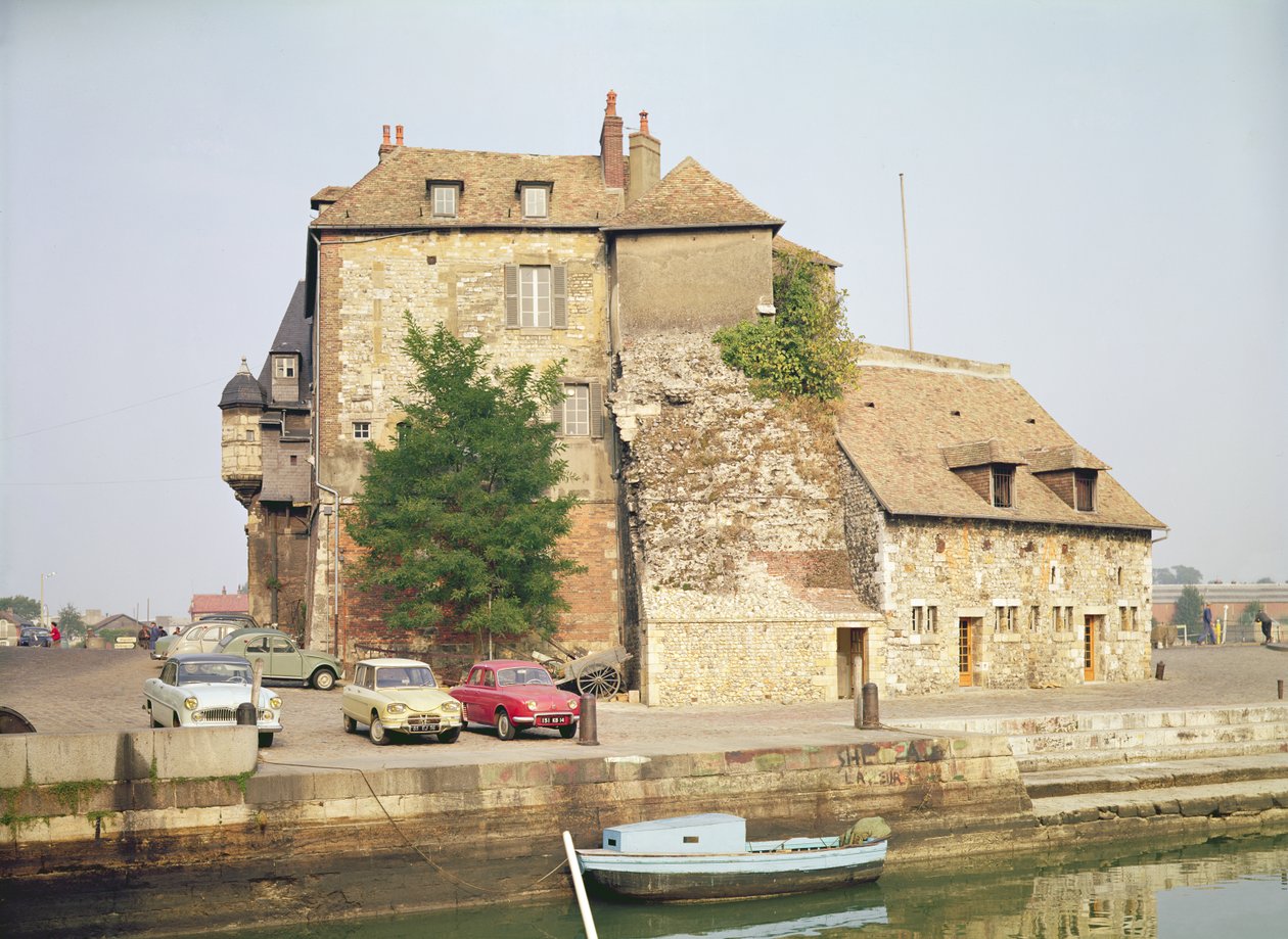 La Tenencia, de donde Samuel de Champlain (1567-1635) partió hacia Nueva Francia, 15 de marzo de 1603, luego 16 de abril de 1608 de French School