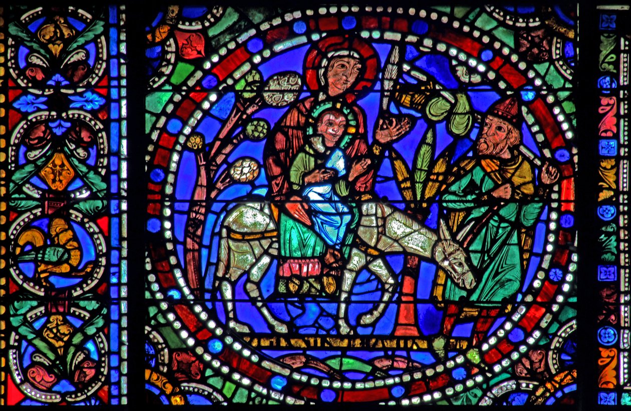 La vida de Cristo: La huida a Egipto - y regreso de French School