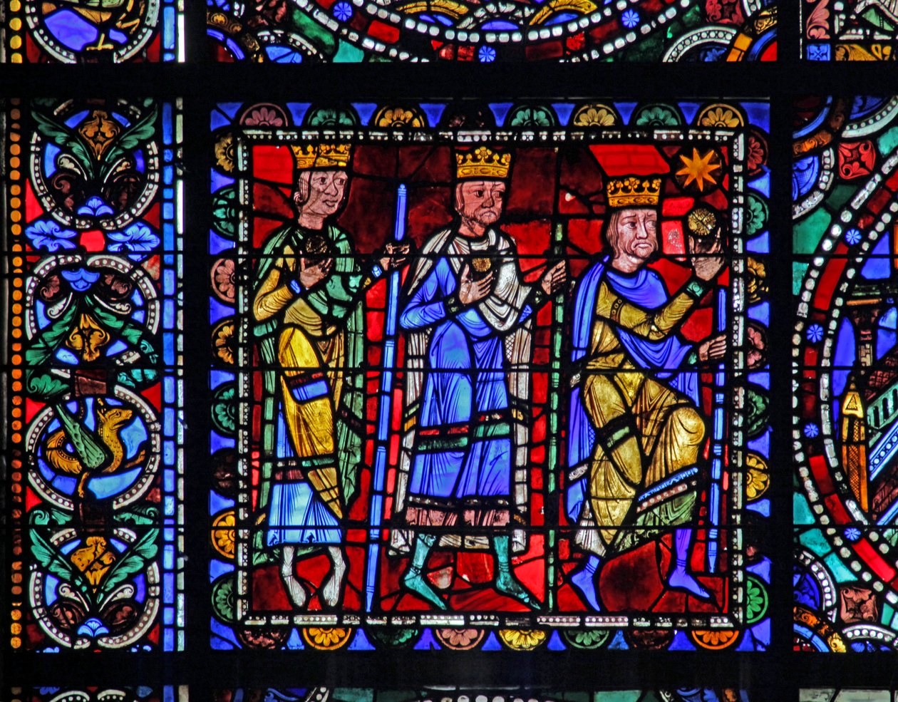 La vida de Cristo: La adoración de los Magos de French School