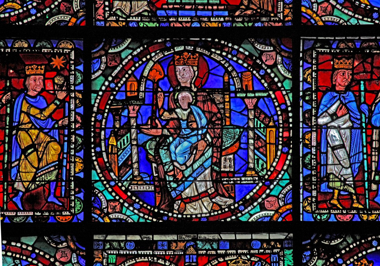 La vida de Cristo: La Virgen y el Niño de French School