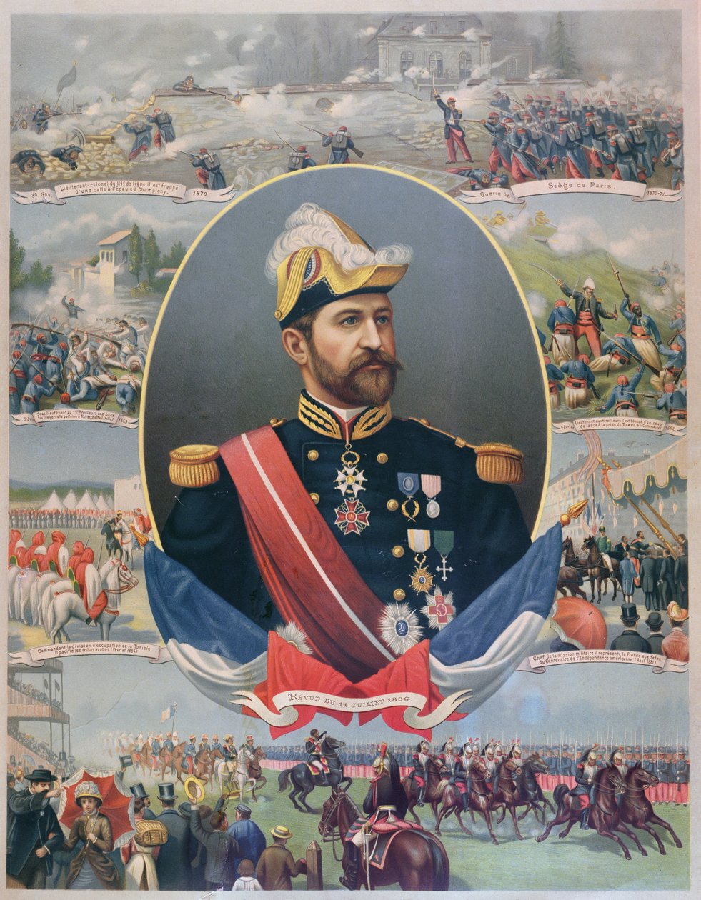 La Vida del General Georges Ernest Boulanger (1837-91), c.1886 de French School