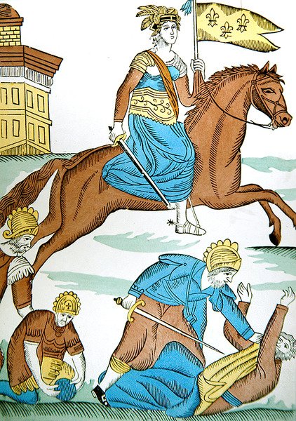 La Doncella de Orleans, c.1820 de French School