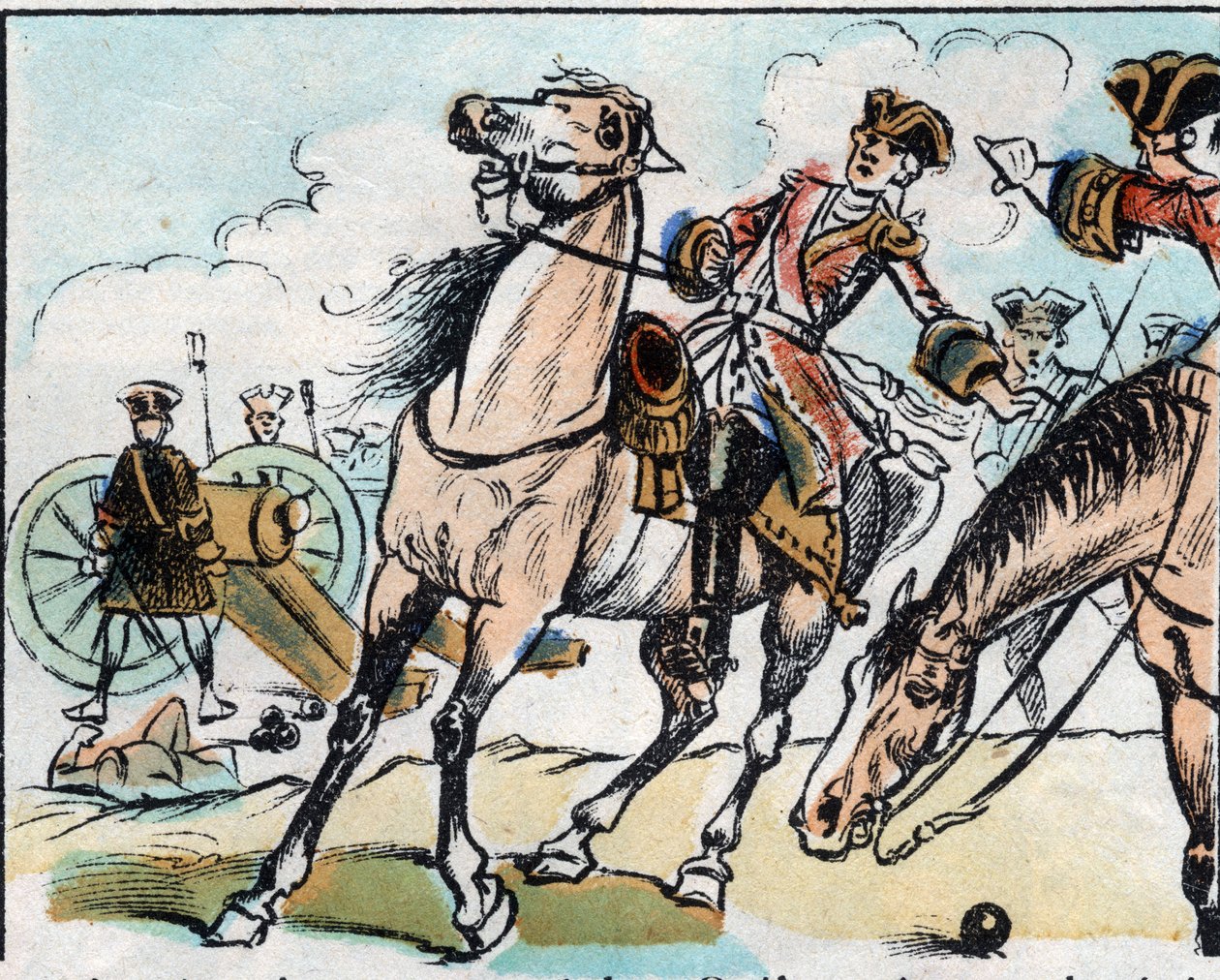 El Marqués de Montcalm (Louis Joseph de Montcalm). de French School
