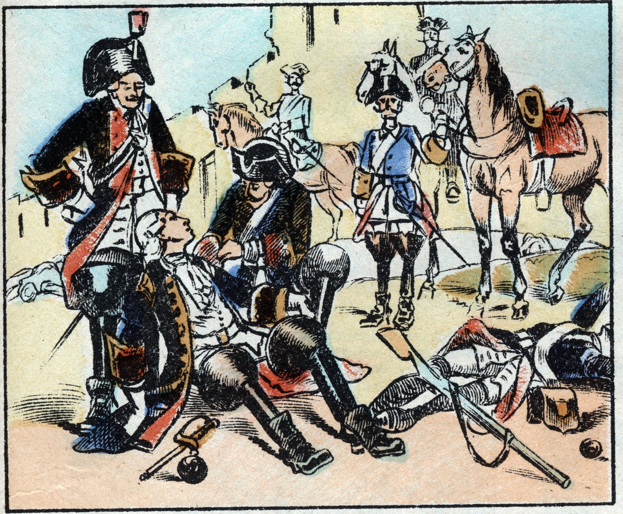 El Marqués de Montcalm (Louis Joseph de Montcalm) de French School