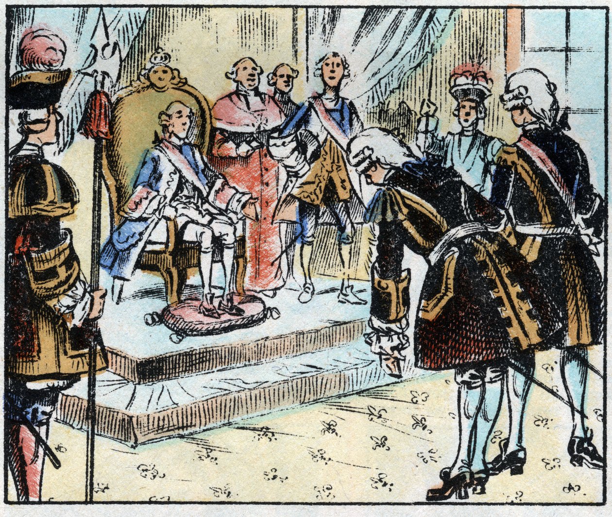 El Marqués de Montcalm (Louis Joseph de Montcalm) de French School