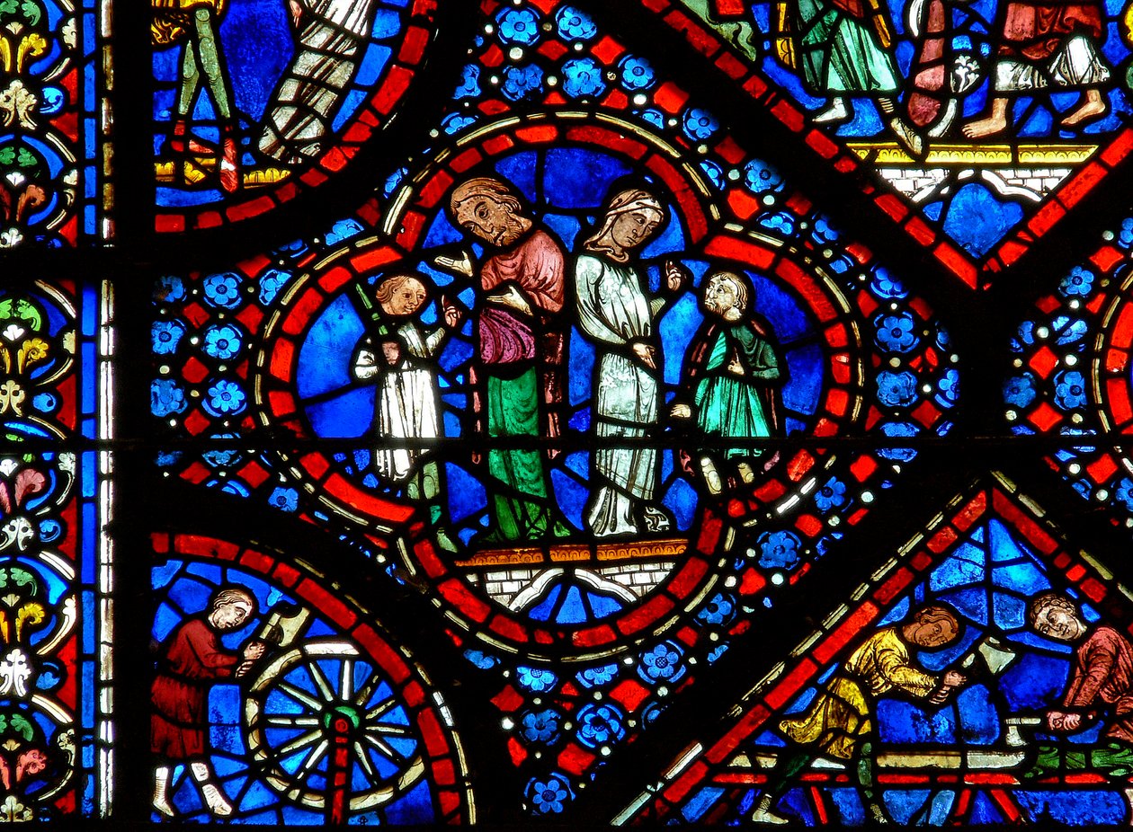 La ventana de Noé: una pareja de los nefilim de French School
