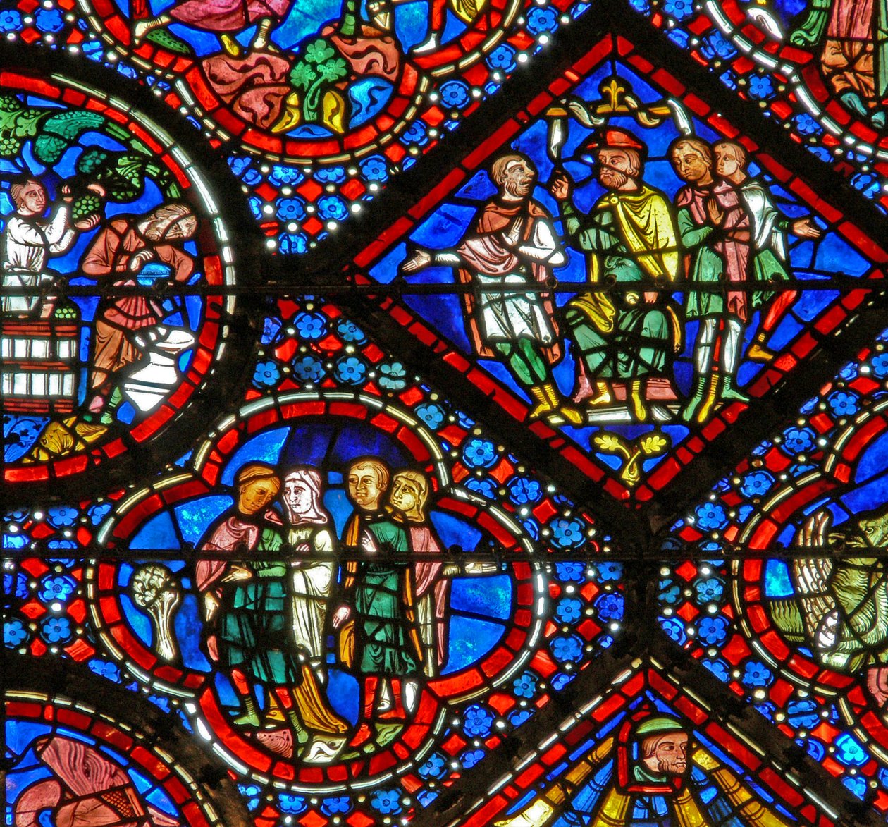 La ventana de Noé: el descubrimiento de la vid de French School