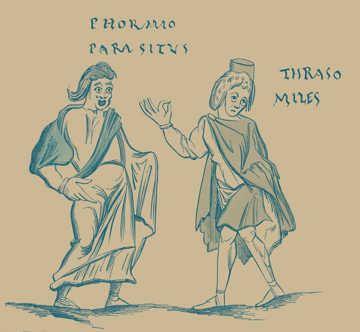 El parásito y el soldado de French School