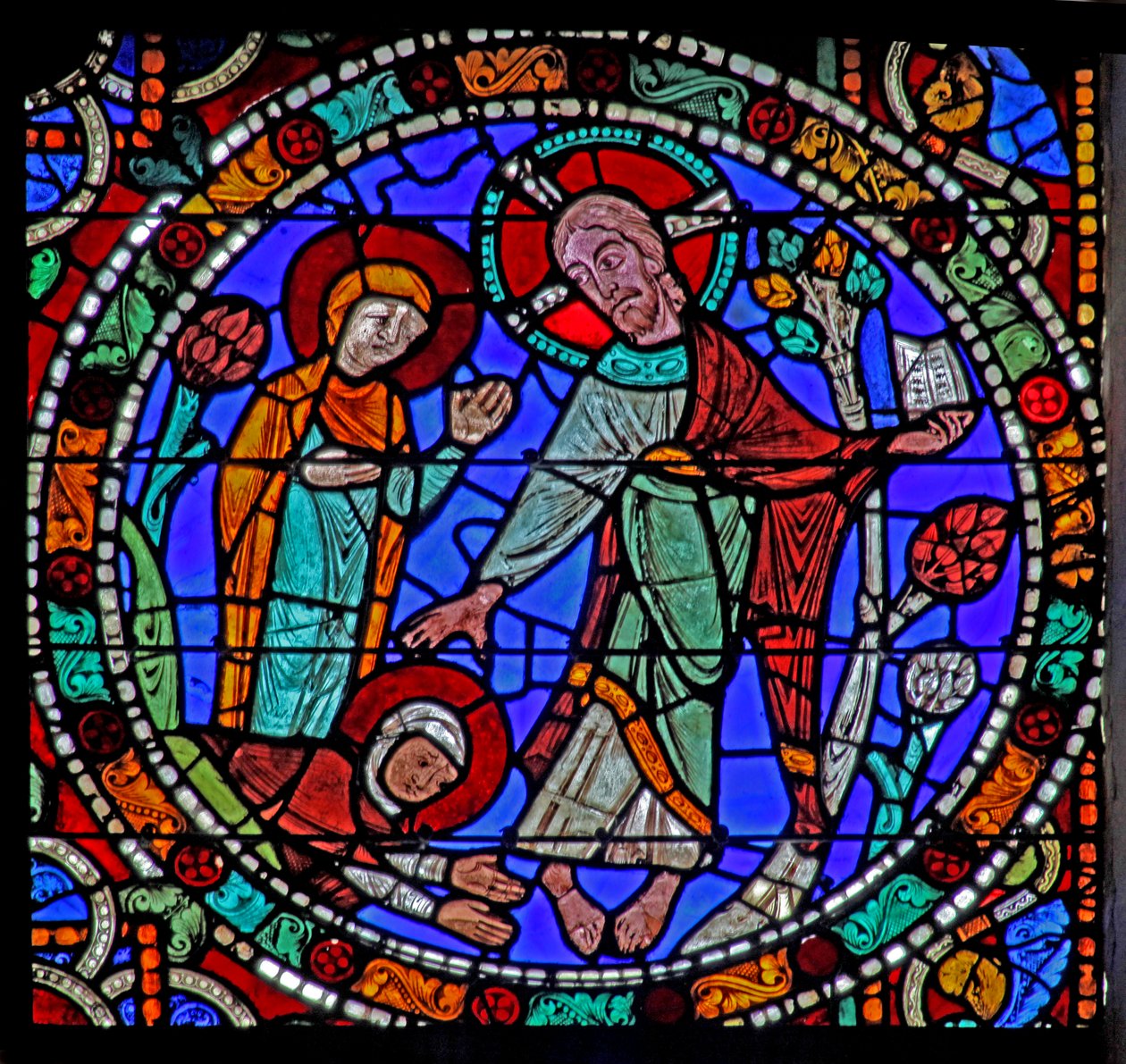 La ventana de la Pasión: Resurrección - Aparición a Magdalena de French School