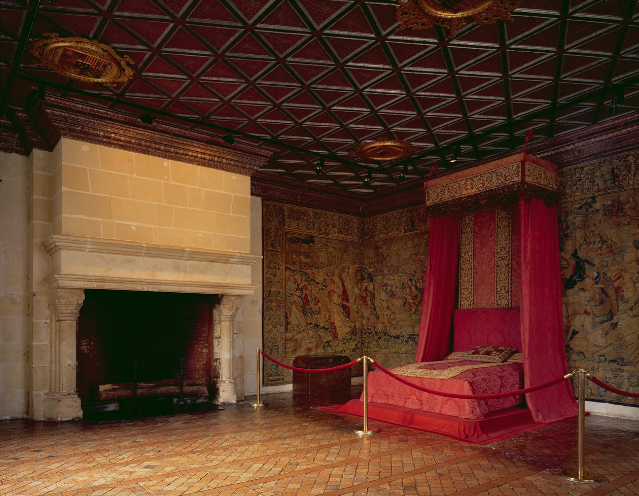El dormitorio de la reina de French School