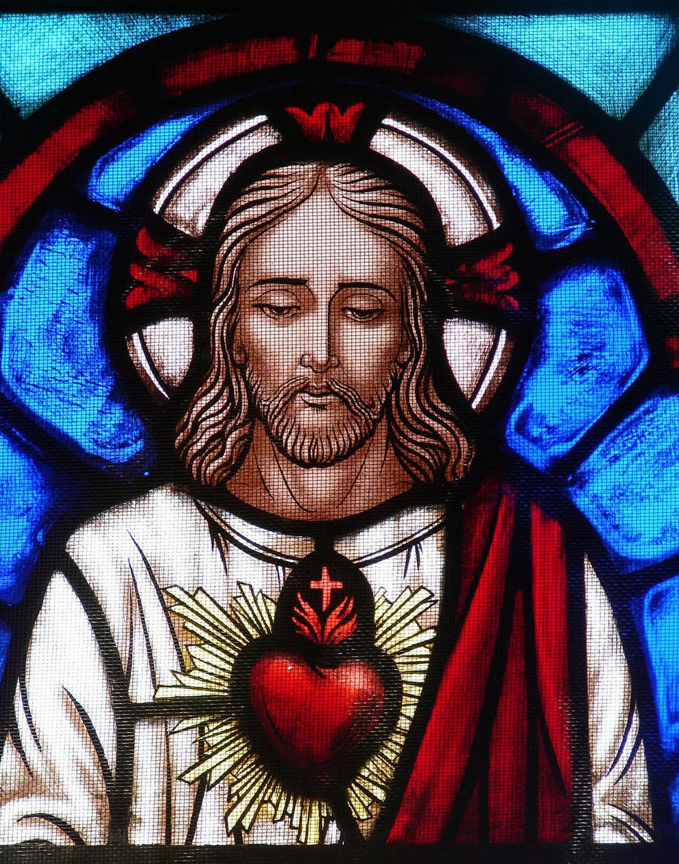 El Sagrado Corazón de Jesús, siglo XIX de French School