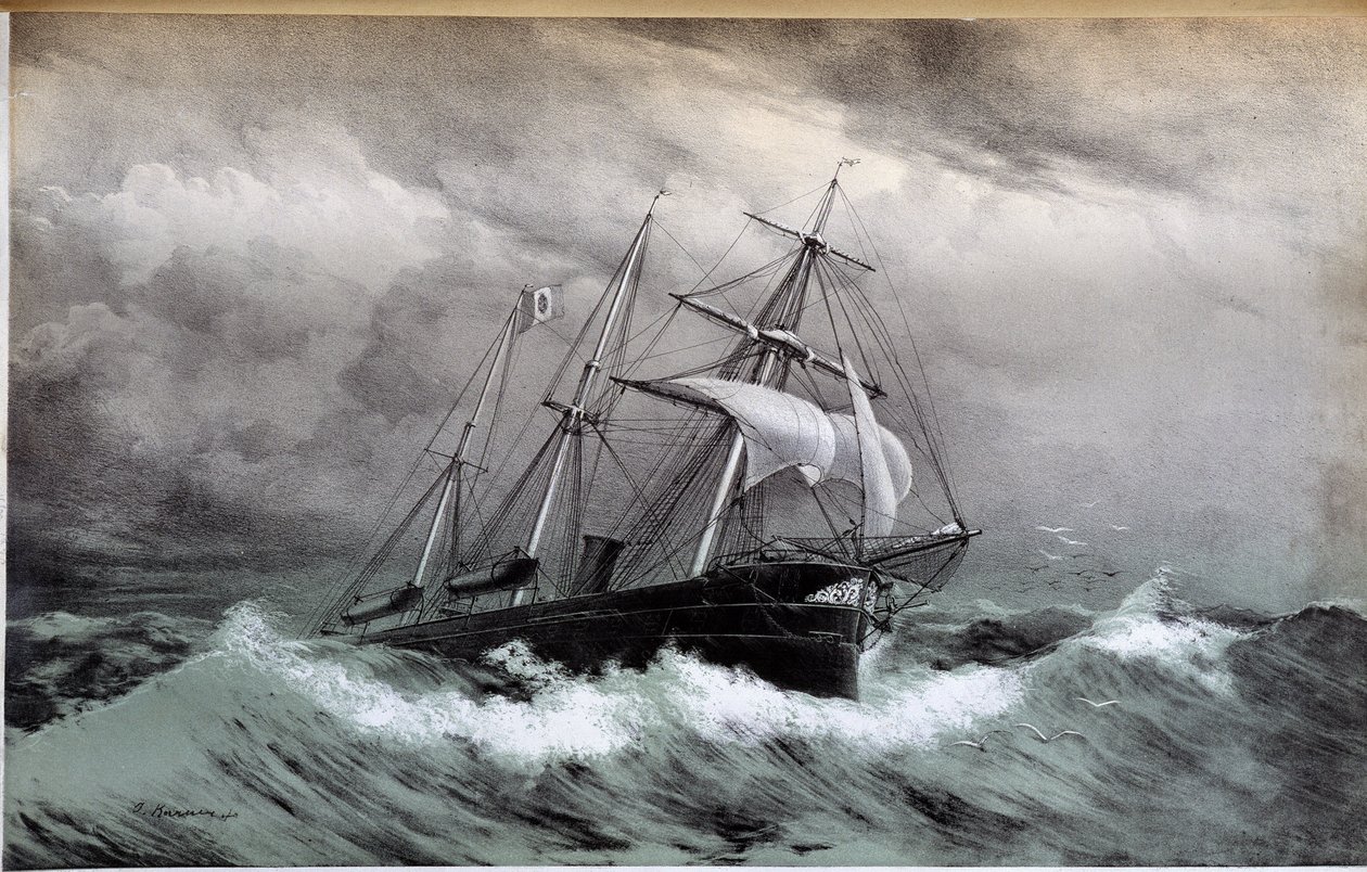 El "San Martino", circa 1850 de French School