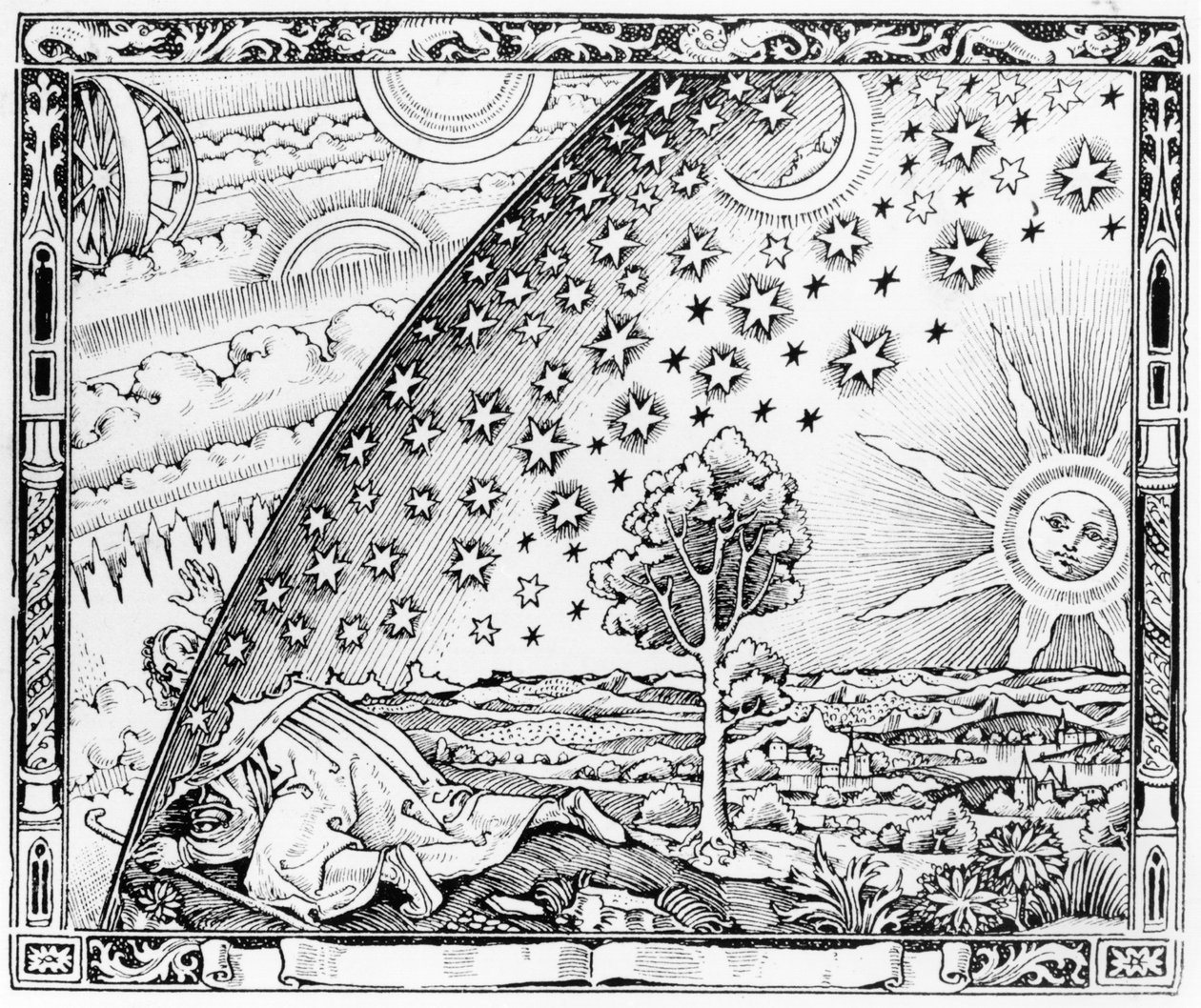 El Científico Dejando el Mundo, al estilo de c.1520, de L
