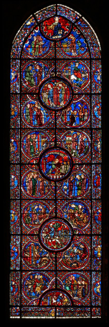 La ventana de San Lubin: escenas de la vida de de French School