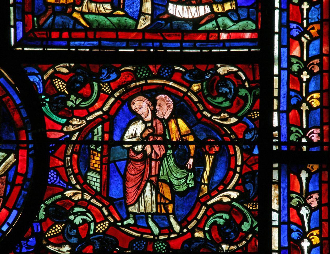 Ventana de San Martín: decorativa de French School