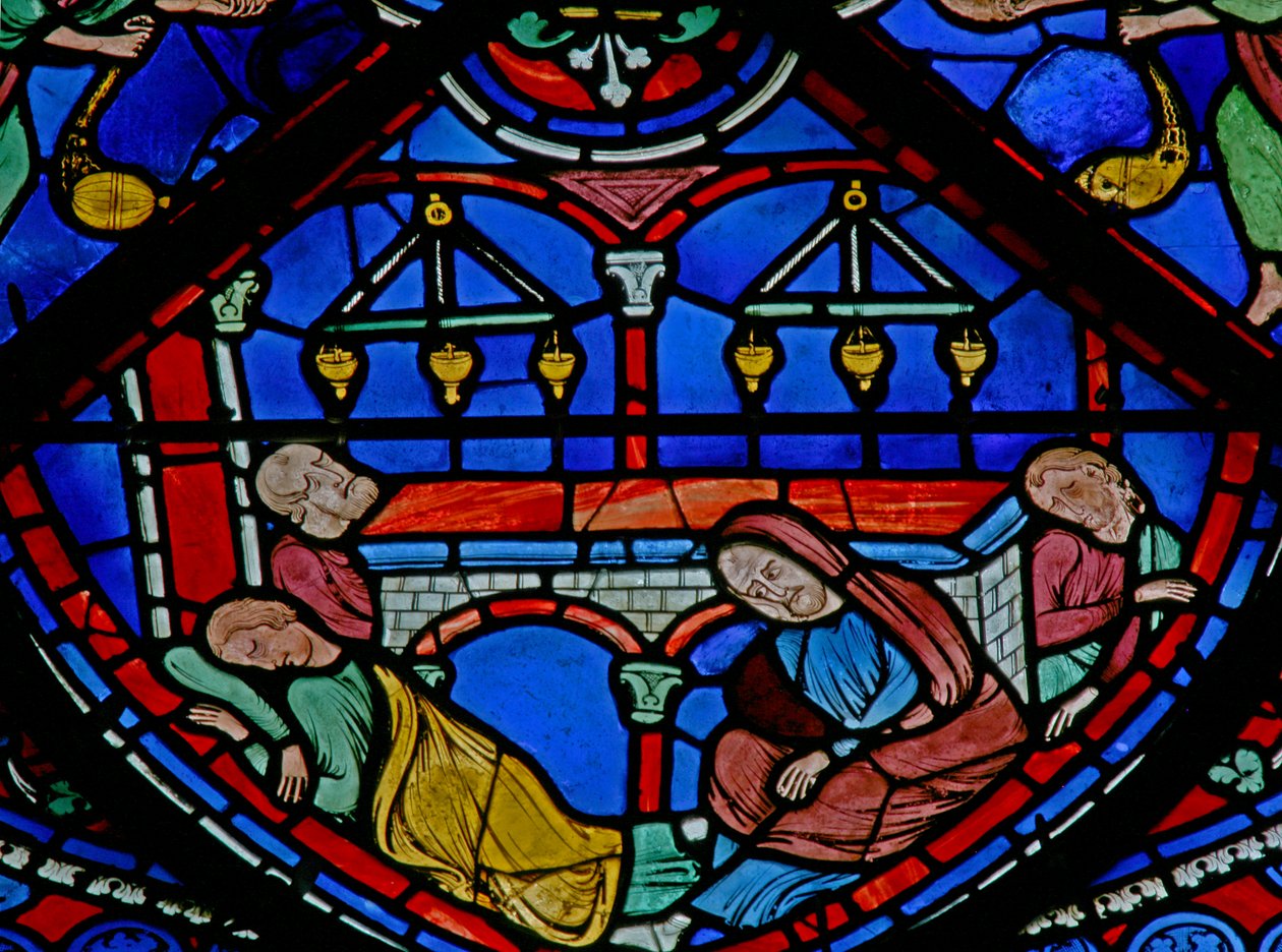 La ventana de San Tomás: los enfermos en su tumba de French School