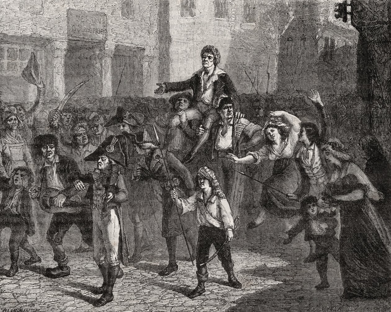 El triunfo de Marat, 24 de abril de 1793, de 