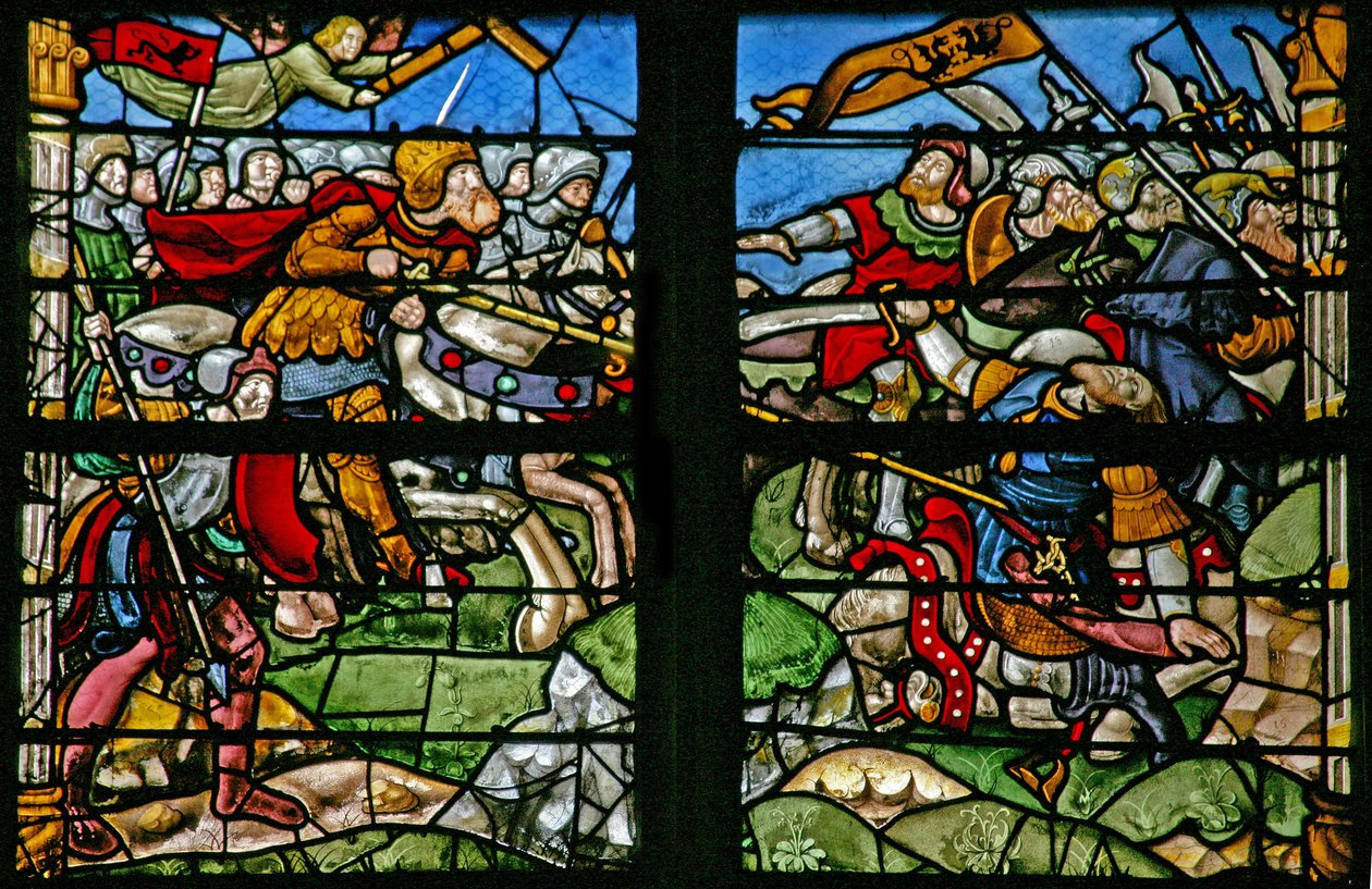 El triunfo de la cruz: La cruz aparece en la batalla de French School