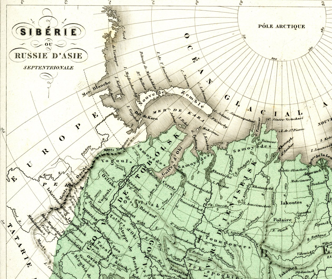 Los Urales, en Rusia, en la frontera entre Europa y Asia de French School