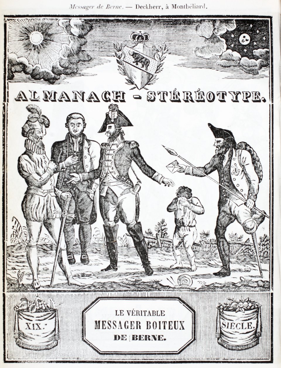 El Verdadero Mensajero Cojo, Berna de French School