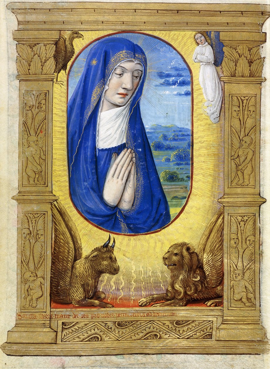 La Virgen Rezando, c.1500 de French School