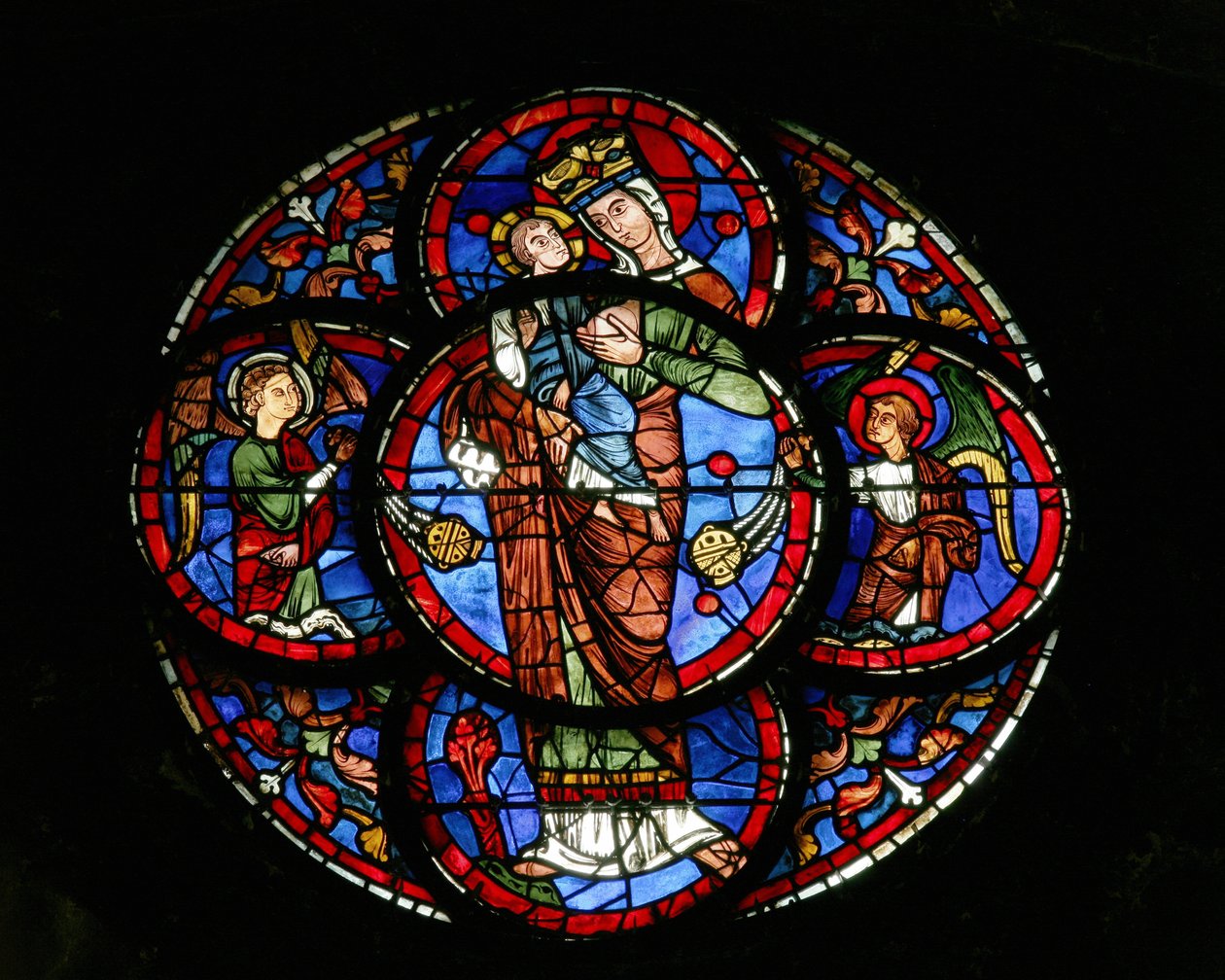 La Virgen y el Niño de French School