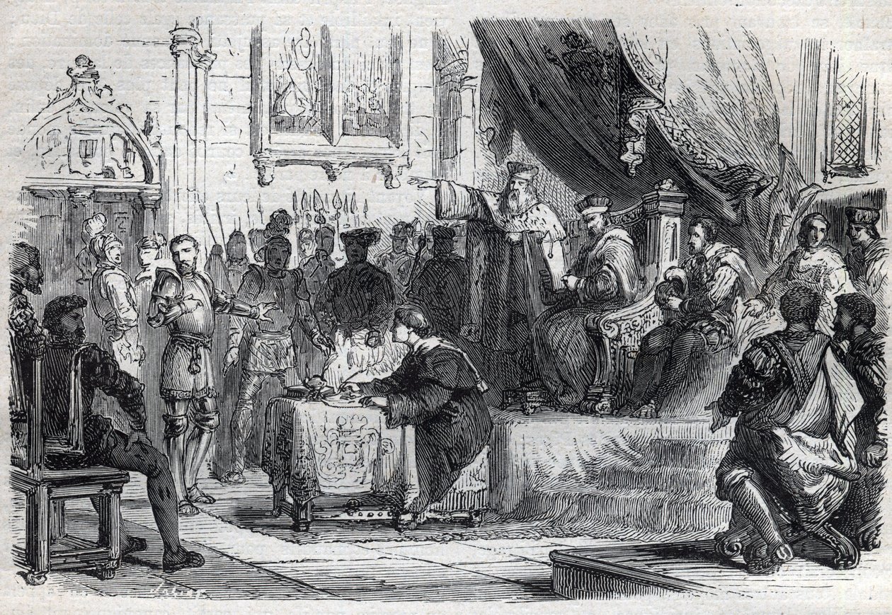 El antipapa Clemente VII (Robert de Ginebra) de French School