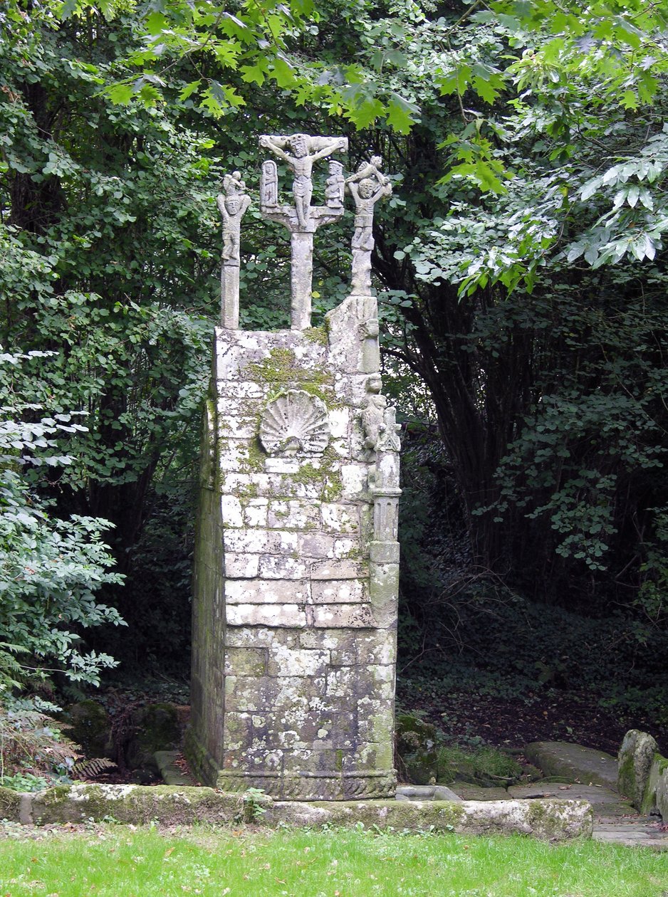 La fuente de la Capilla de La Trinité de French School