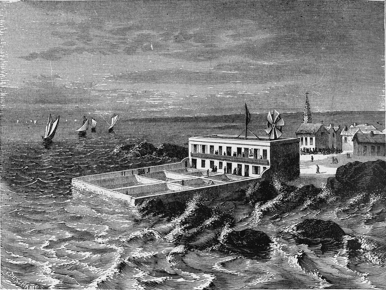 El laboratorio oceanográfico de Concarneau. En “Álbum de la Ciencia”, Éditions Jouvet de French School