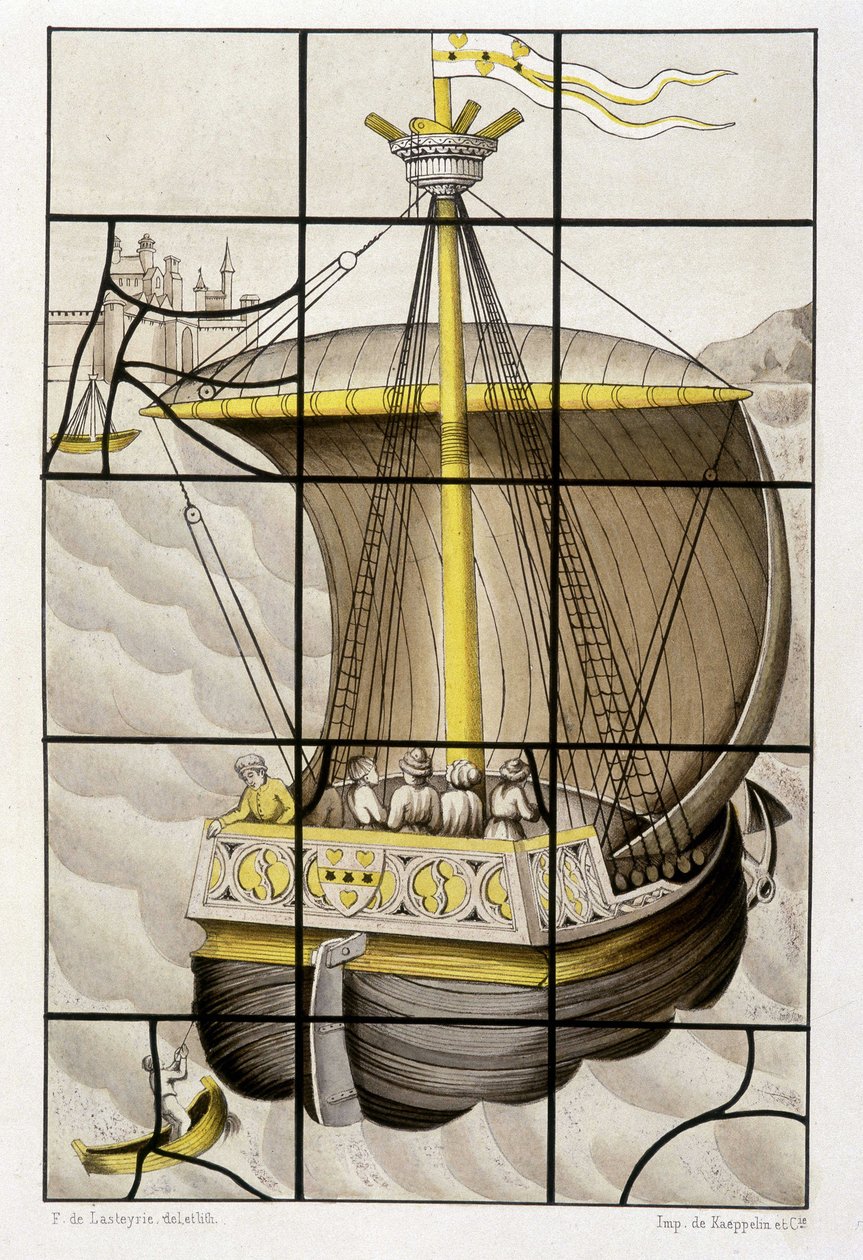 El barco de Jacques Coeur de French School