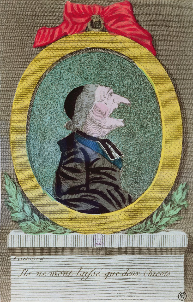 Solo me han dejado dos muñones, 2 de noviembre de 1789 de French School