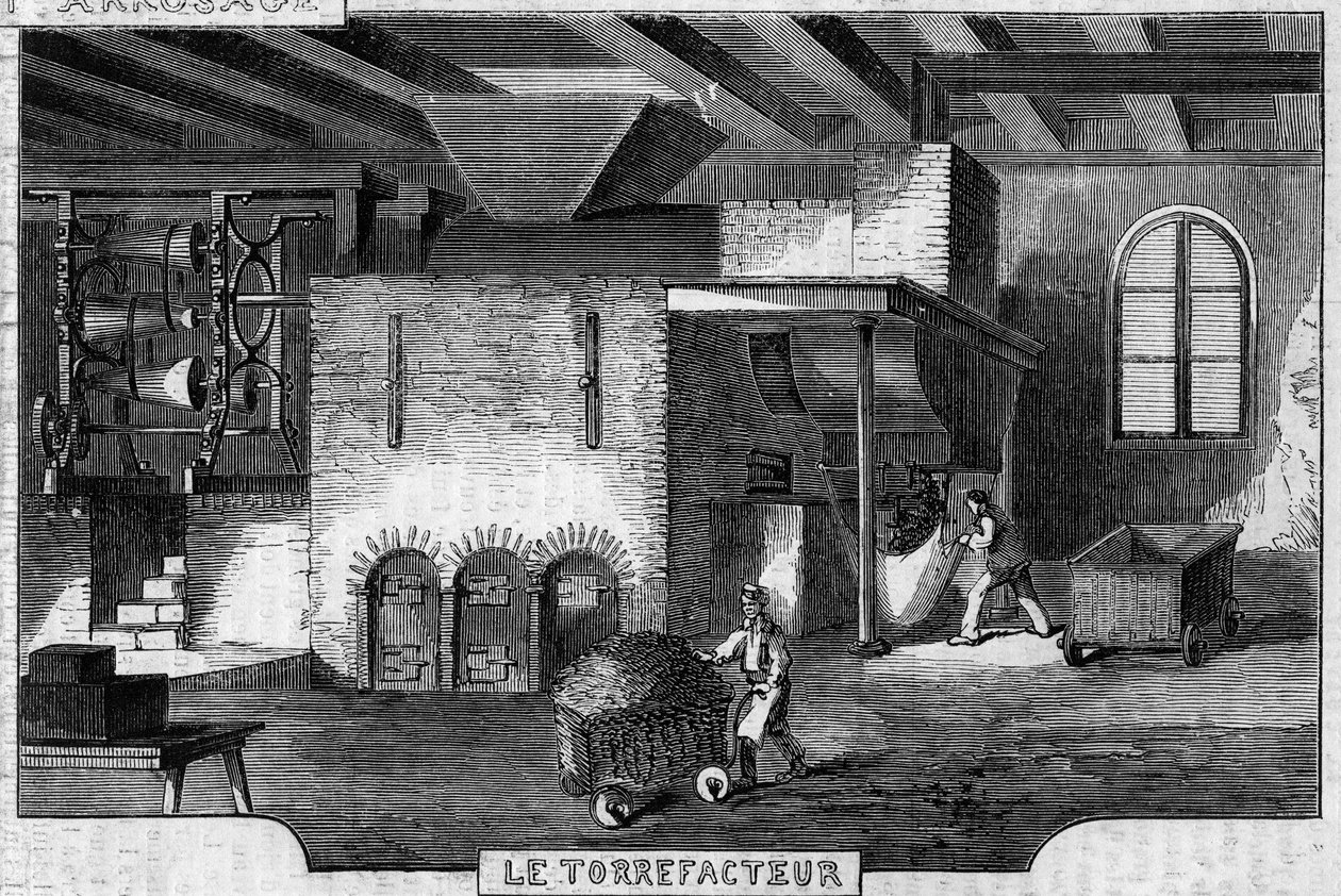 Fábrica de tabaco, París de French School
