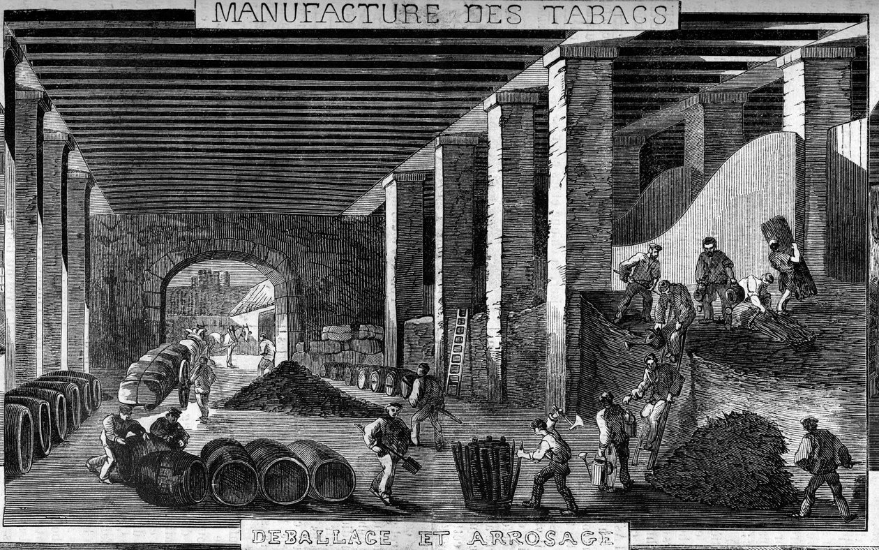 Fábrica de Tabaco, París de French School