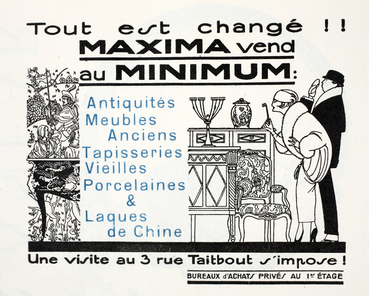 Tout est Change!! - Maxima vend au et Minimum de French School