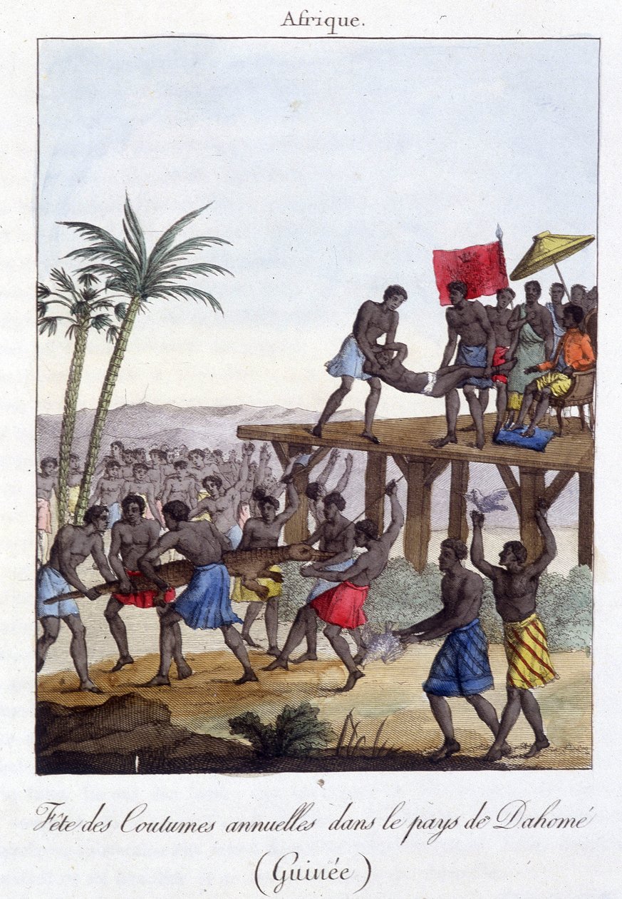 Festival tradicional en Guinea de French School