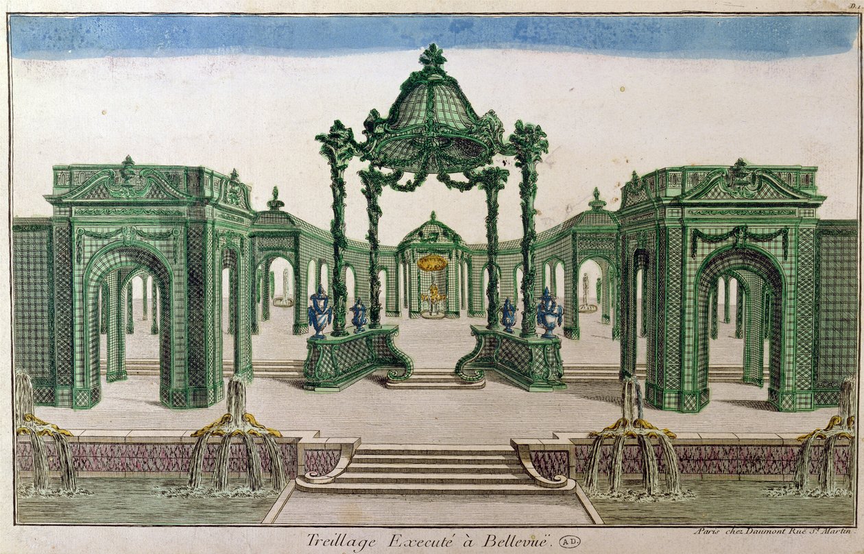 Arco de Enrejado ejecutado en Bellevue de French School