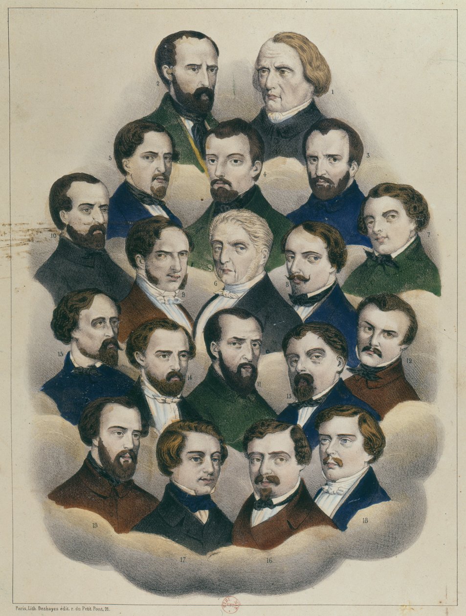 Juicio en Bourges de los cabecillas republicanos franceses de la manifestación en París del 15 de mayo de 1848 de French School