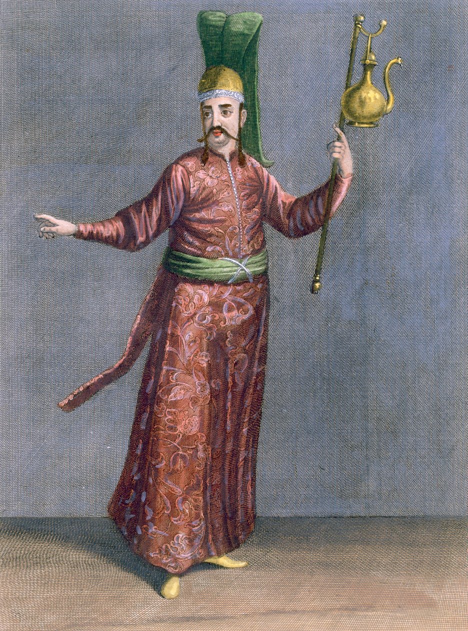 Ayudante del Gran Señor, Palacio de Topkapi de French School