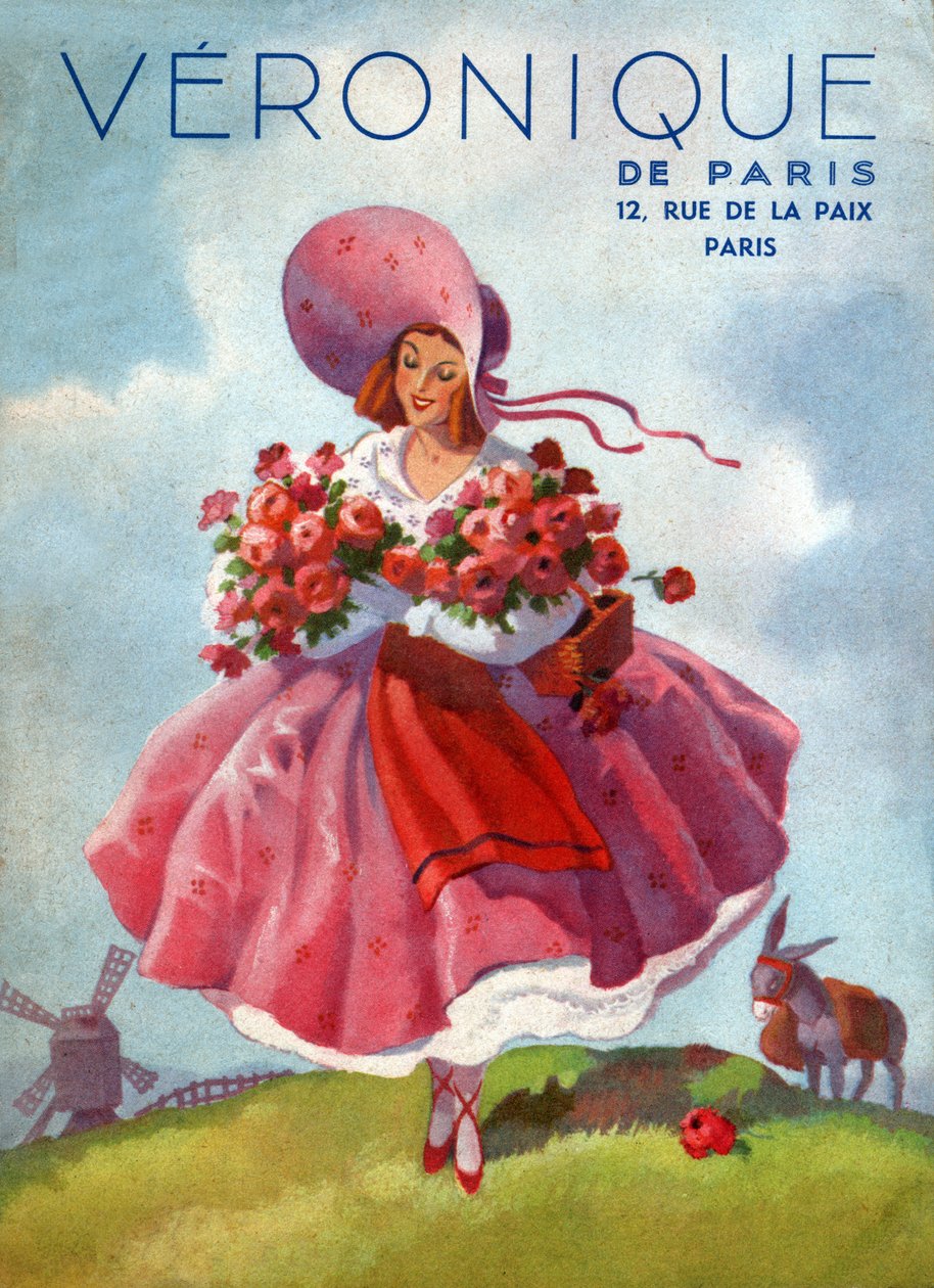 Vestidos de Veronique. (Ilustración, alrededor de 1920) de French School