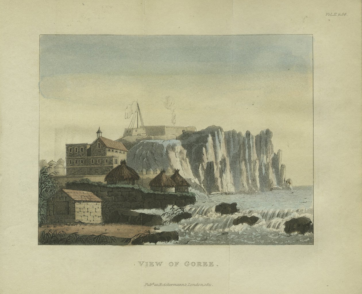 Vista de Gorée, 1821 de French School