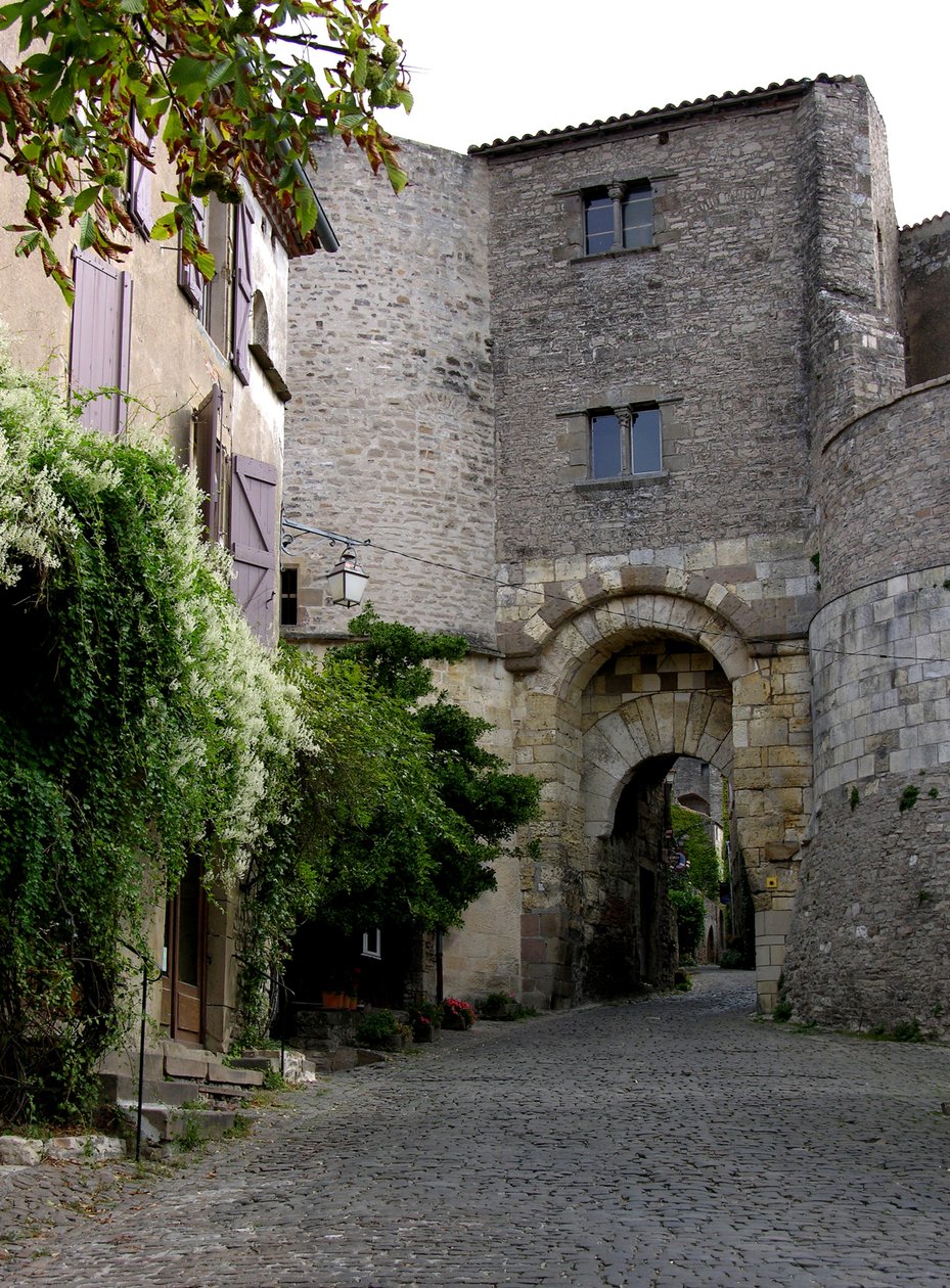 Vista de la Porte des Ormeaux de French School