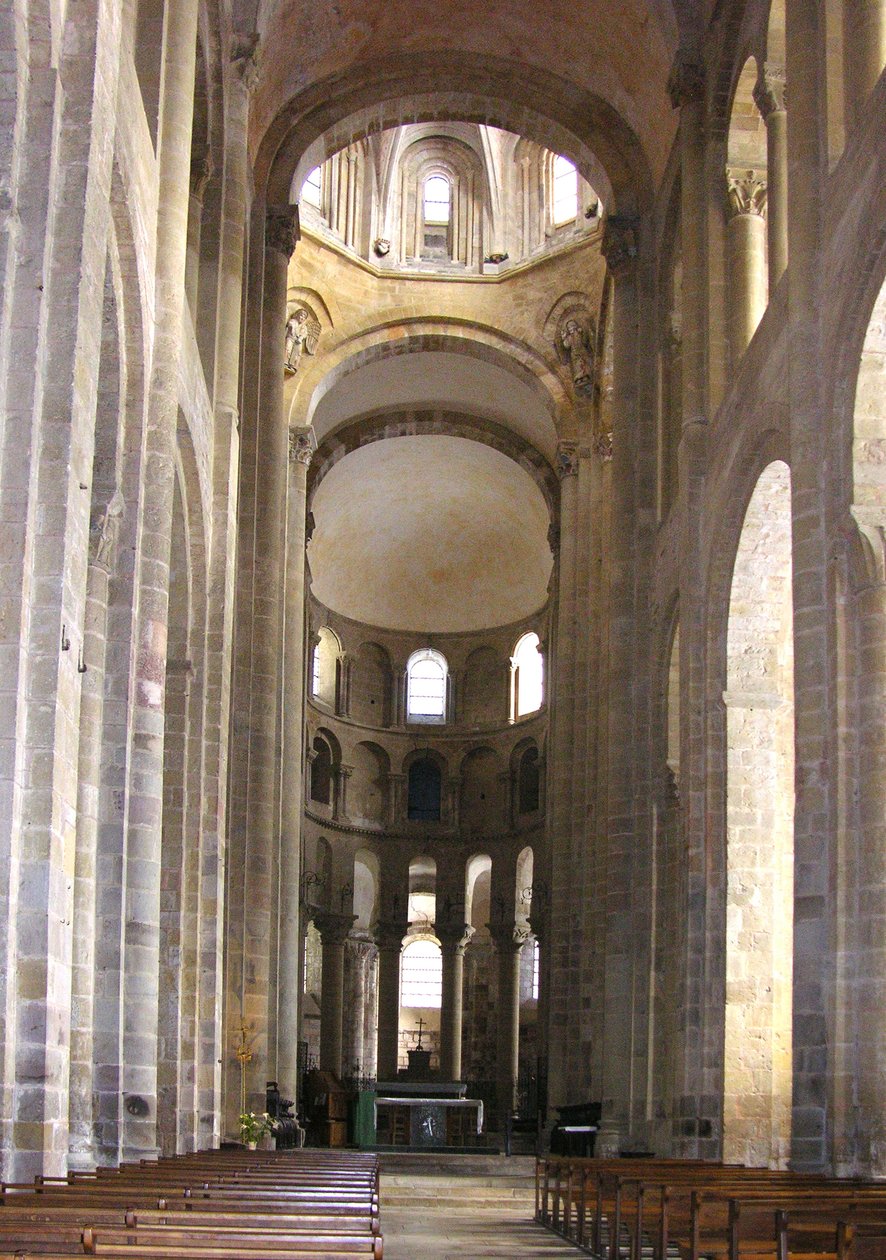 Vista de la nave, c.1050 de French School