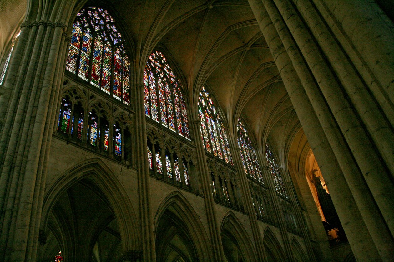 Vista del lado sur de la nave de French School